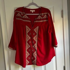MM Couture Size Large Blouse
